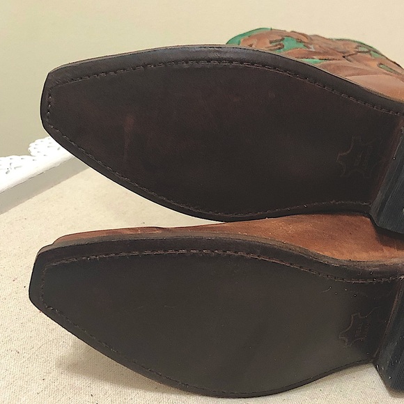 Old West Leather Joseph Boot size Mens 5, Woman’s 6.5 new With Tags - Picture 7 of 13